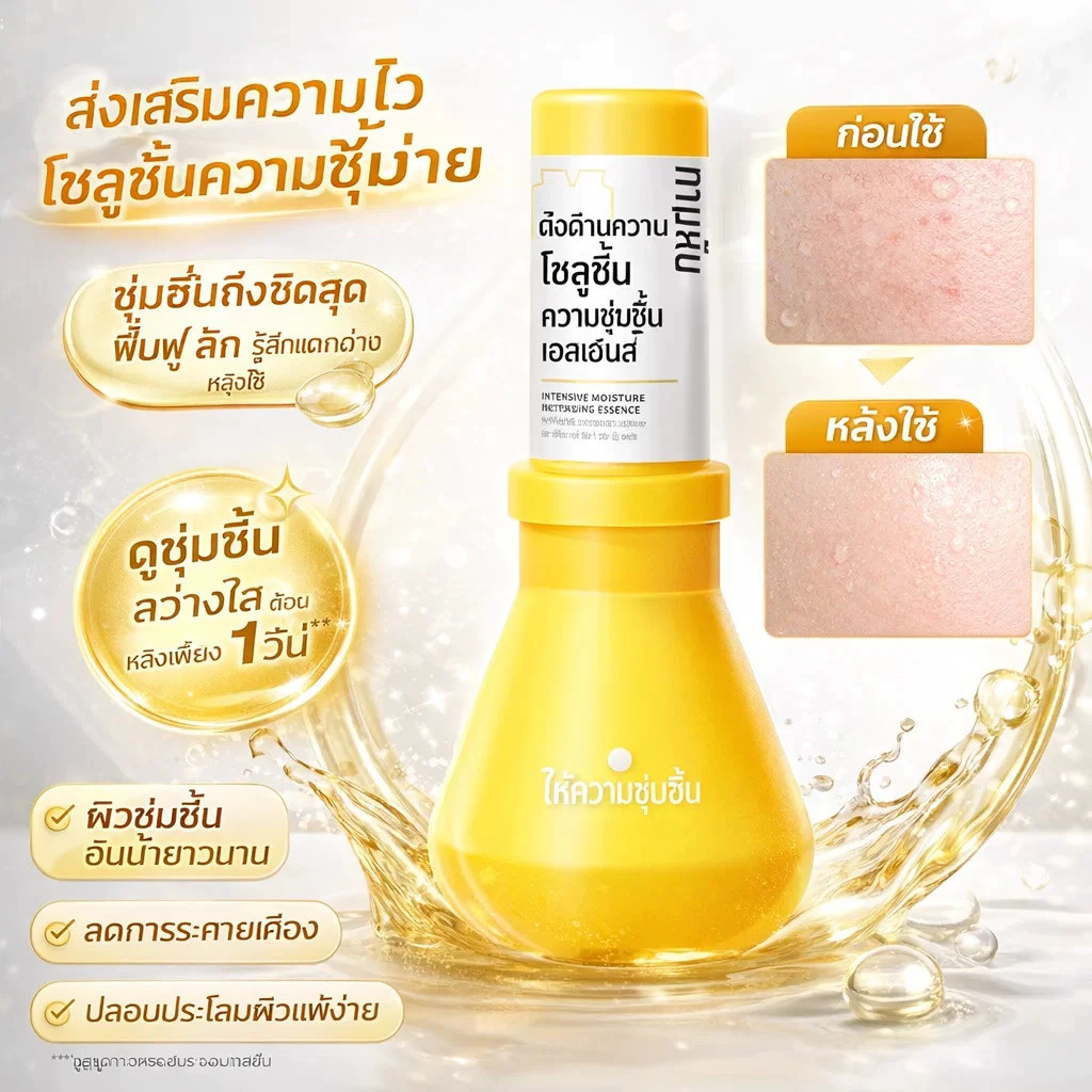 Serum ลดสิวและรอยสิว สูตรอ่อนโยนสำหรับผิวแพ้ง่าย