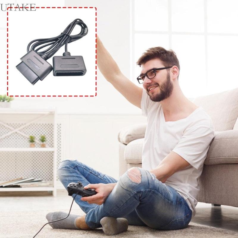 Utake 1 8m Controller Extension Cable Wire แกนทองแดงสําหรับ Stable Gaming สัญญาณสําหรับคอนโซล Retro 