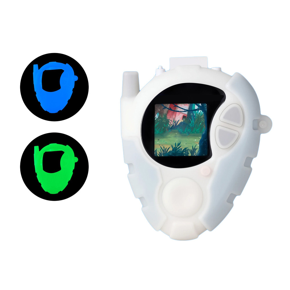 เคสป้องกันซิลิโคนเรืองแสงในที่มืดสําหรับ Digimon Detect & Discover D-3 25th Color Evolution, ฝาครอบ Night Glow กันกระแทก