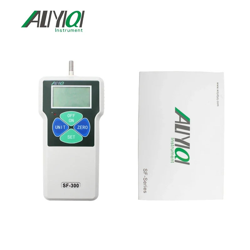 ALIYIQI ยี่ห้อโรงงาน SF Force Meter แบบพกพา Digital Push Pull Force Gauge เครื่องมือ Digital Dynamom
