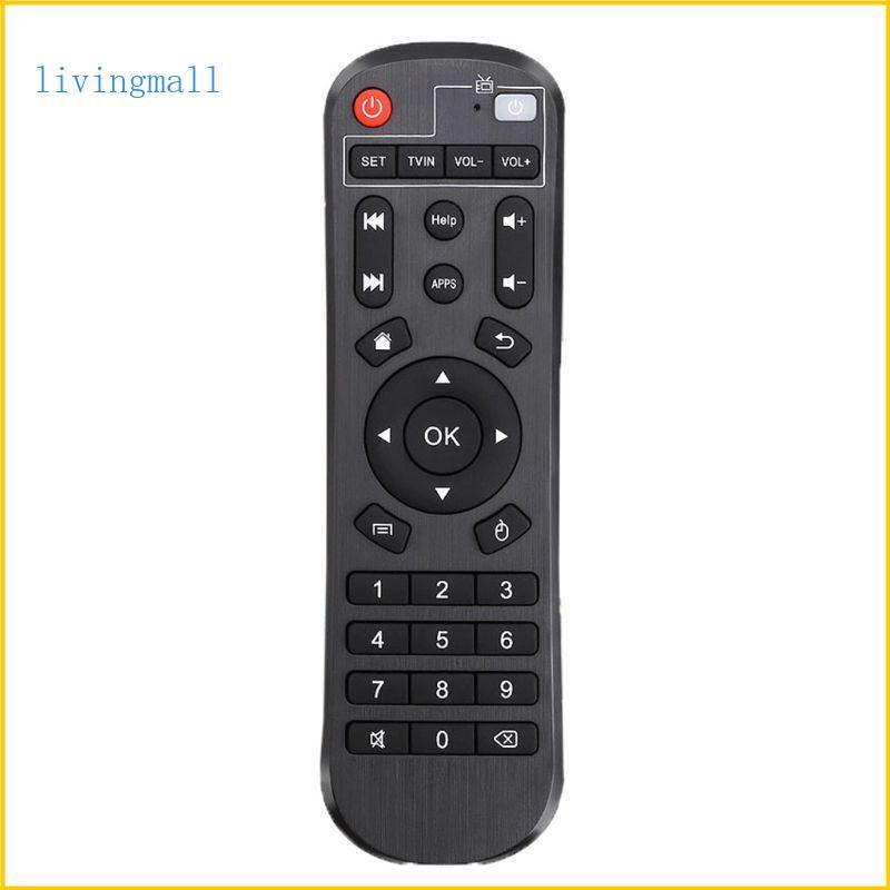 LIVI สําหรับสมาร์ททีวีรีโมทคอนโทรล H96 สําหรับ Android TV กล่อง H96 Max H2 H96 Max Plus X96 M
