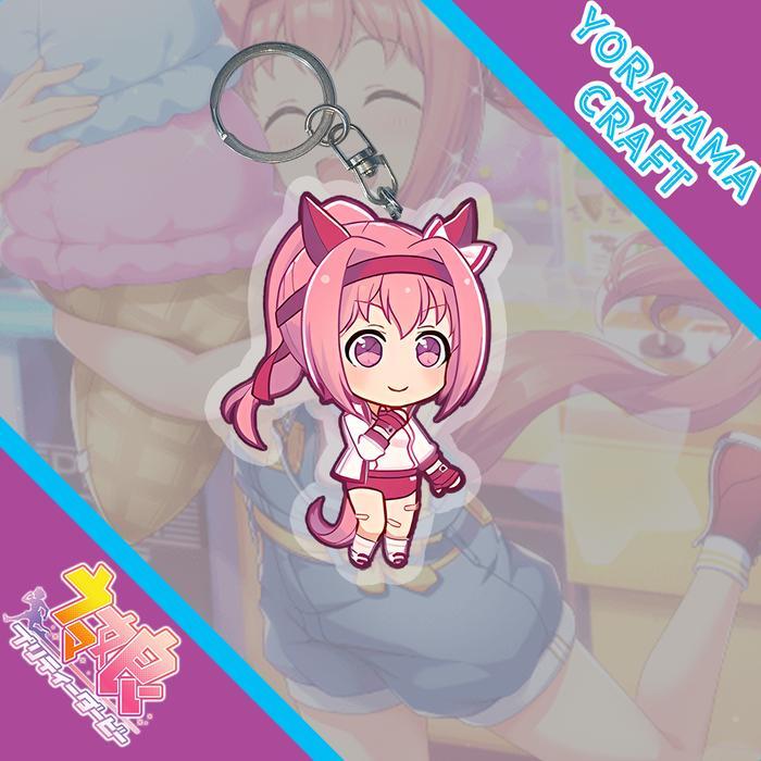 Gantungan Kunci Haru Urara Uma Musume, พวงกุญแจอนิเมะ Lucu - Haru Urara A