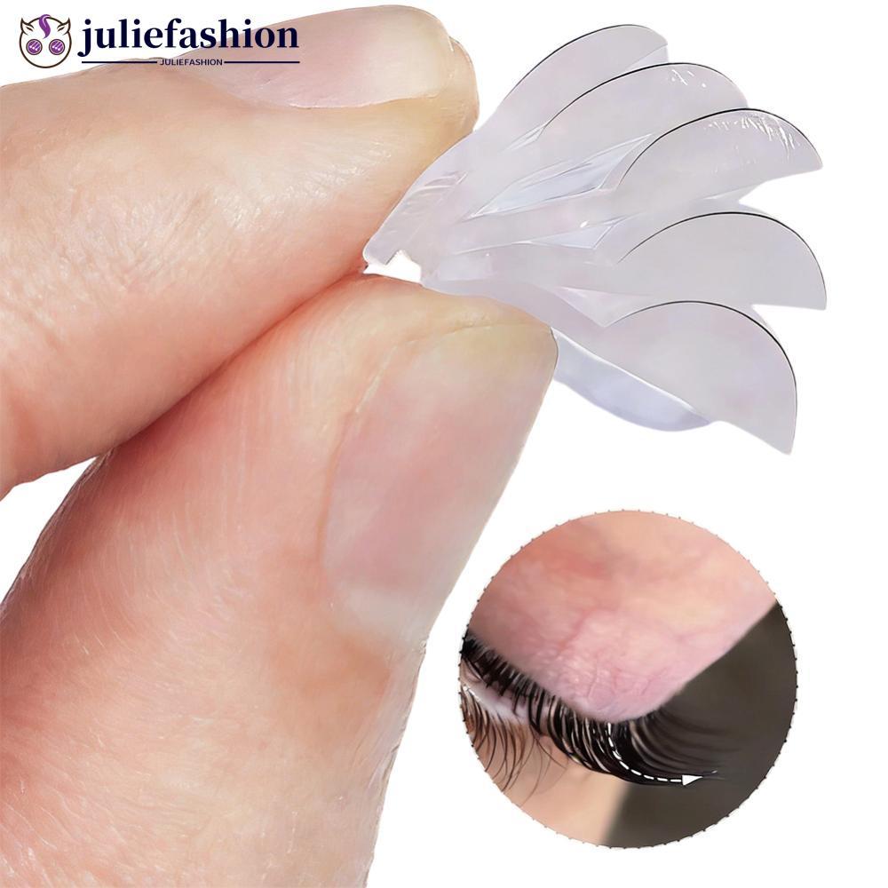 JULIEFASHION 5 คู่รูปปลา Self กาว Keratin Eyelash Perm ซิลิโคน Pad Eyelash Extension Pads Lash Lift 