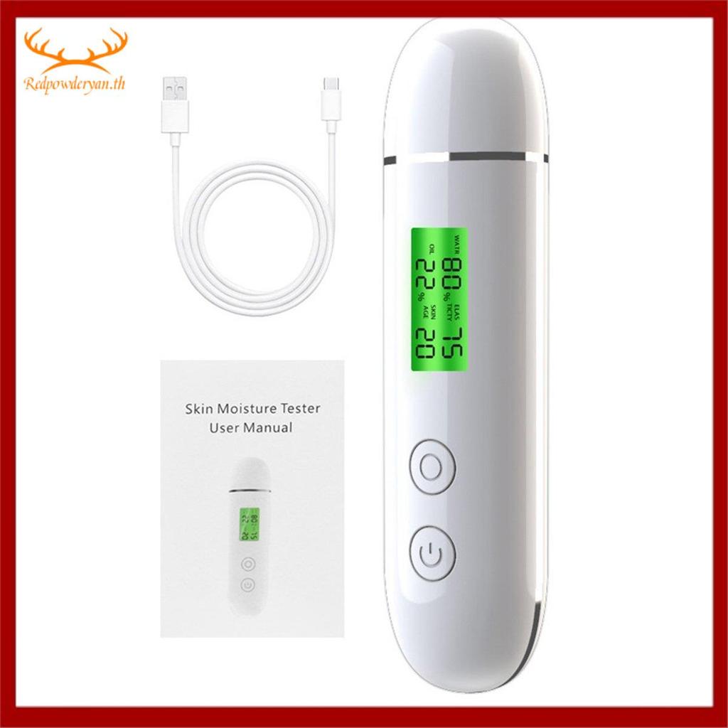 [Redpowderyan.th] Skin Water Cheek Elastic Skin Age Test Meter Face Skin Moisture&Oil Content Skin A