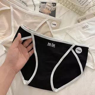 L-2XL💥ชุดชั้นในสตรีไซส์ใหญ่ ทำจากผ้าฝ้ายแท้ ดีไซน์ผ่าสูง เหมาะสำหรับใส่เล่นกีฬา เนื้อผ้านุ่ม ไม่รัดหรือเสียดสีต้นขา