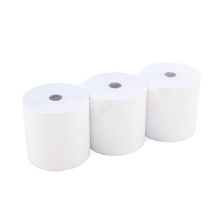 Sakura กระดาษบวกเลขเคมี 3 ชั้น 75x75 มม. ขาว(แพ็ค 3 ม้วน)