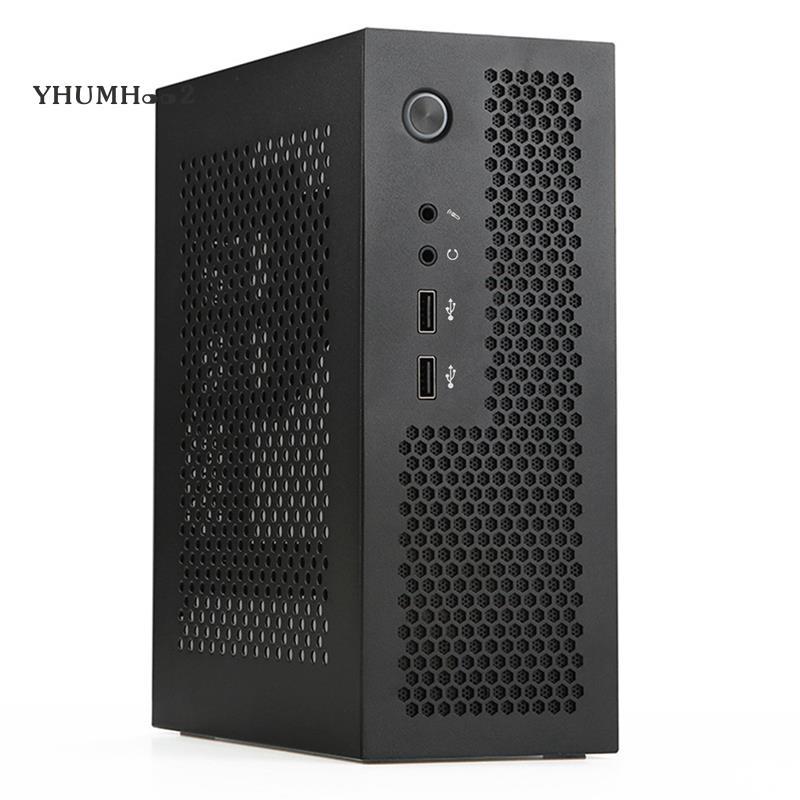 [yhumh002]A09 HTPC เคสคอมพิวเตอร์ Mini ITX Gaming PC Chassis แชสซีเดสก์ท็อป USB2.0 เคสคอมพิวเตอร์เคส