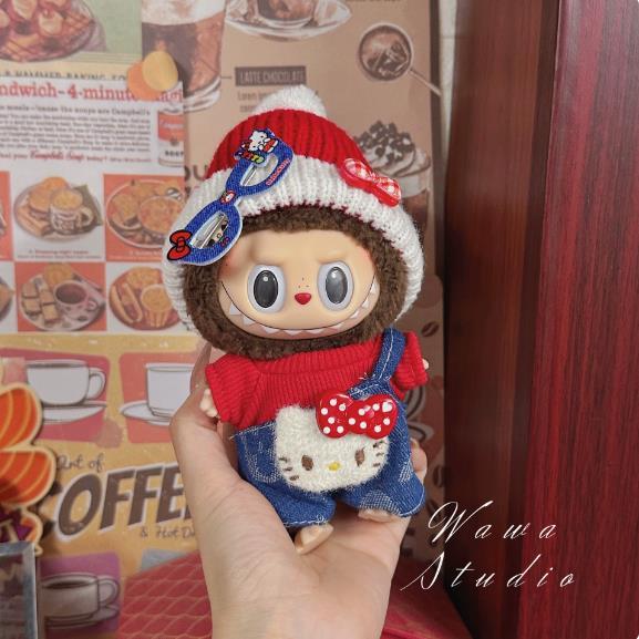 Labubu Baby Clothes 123 Generation Hello kitty Baby Clothes Set Vinyl Plush Labubu Cute