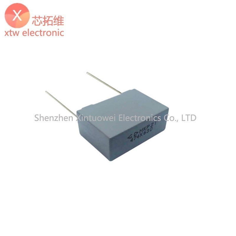 (10 ชิ้น) ตัวเก็บประจุฟิล์ม MKP21 Farad Capacitor 474J630V 0.47UF 630V 470NF 630V P=22 มม.