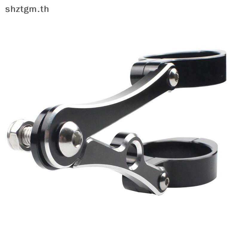 SHZTGM 39 มม.-41 มม.CNC ส้อมหลอด Spotlight สําหรับ Harley Cafe Racer Chopper Bobber Universal Clamp 