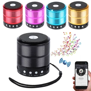 ลำโพงบลูทูธ เสียงดี เสียงดัง เบสหนัก รุ่น WS-887 Speaker Bluetooth Micro SD card Flash Drive USB