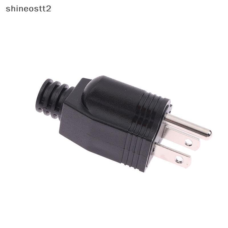 OST US American 3 Pin 5-15P AC ไฟฟ้าปลั๊กชาย Adaptor อะแดปเตอร์สายไฟ Rewireable สายไฟเชื่อมต่อ N