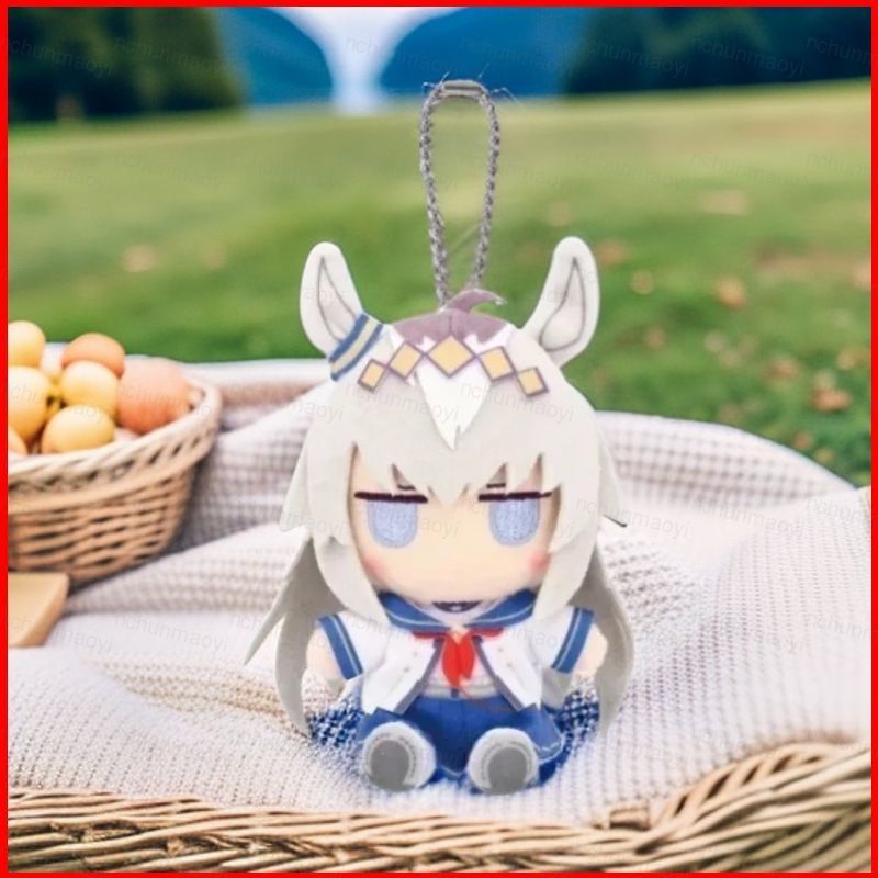 DC1 Uma Musume สวย Derby Oguri หมวก Tamamo Cross Symboli Rudolf ตุ๊กตาน่ารัก Plushie กระเป๋า Charm