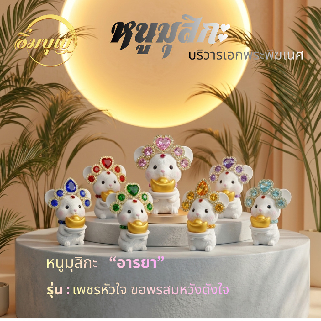 { หนูมุสิกะ อารยา รุ่น เพชรหัวใจ ขอพรสมหวังดังใจ } มี เเบบให้เลือก หนูมุสิกะบริวารพระพิฆเนศ ถวายบูชาองค์พ่อพระพิฆเนศ ...