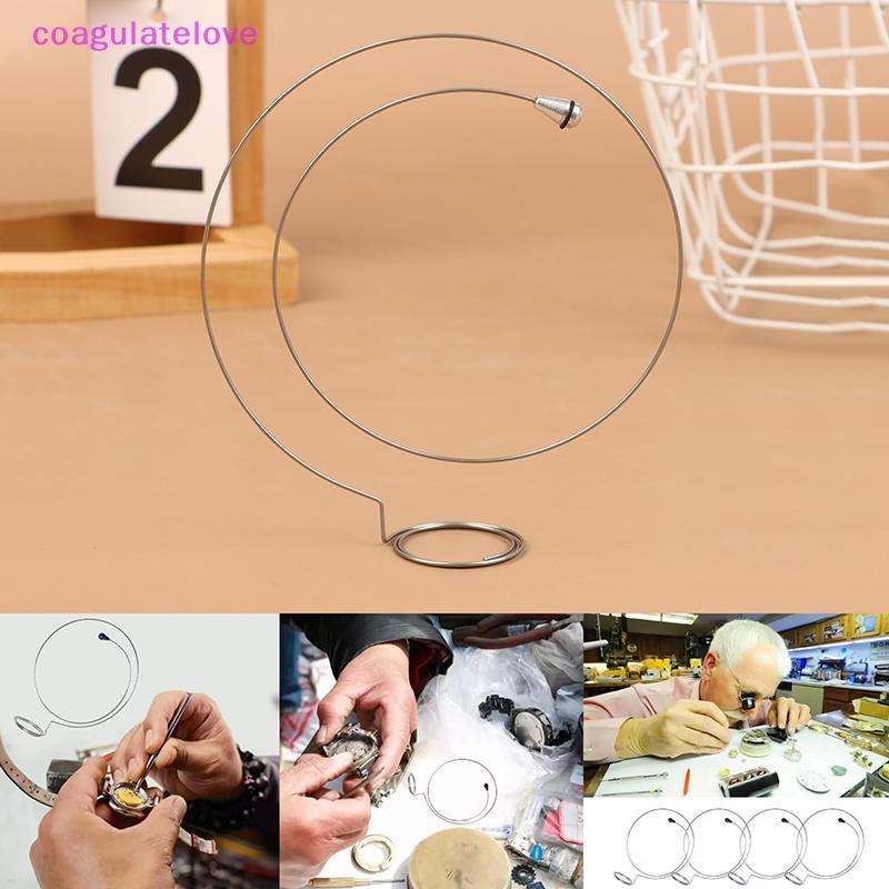 Coagulatelove 1 PC สแตนเลสลวด Eye Loupe ผู้ถือแว่นตานาฬิกาซ่อม Easy To Stu แว่นขยายช่องมองภาพแหวนเหล็กอุปกรณ์เสริม [HOT]
