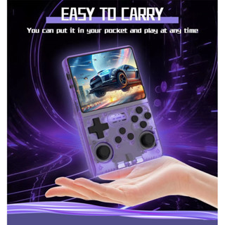 🔥R36s Retro คอนโซลเกมมือถือ Linux 35 นิ้วหน้าจอ IPS พกพา 64G…