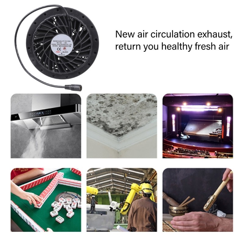 XU ประหยัดพลังงานพัดลมท่อ 6500RPM สําหรับ HVAC Airflows Enhancement ในพื้นที่ขนาดใหญ่ระบายอากาศที่เง