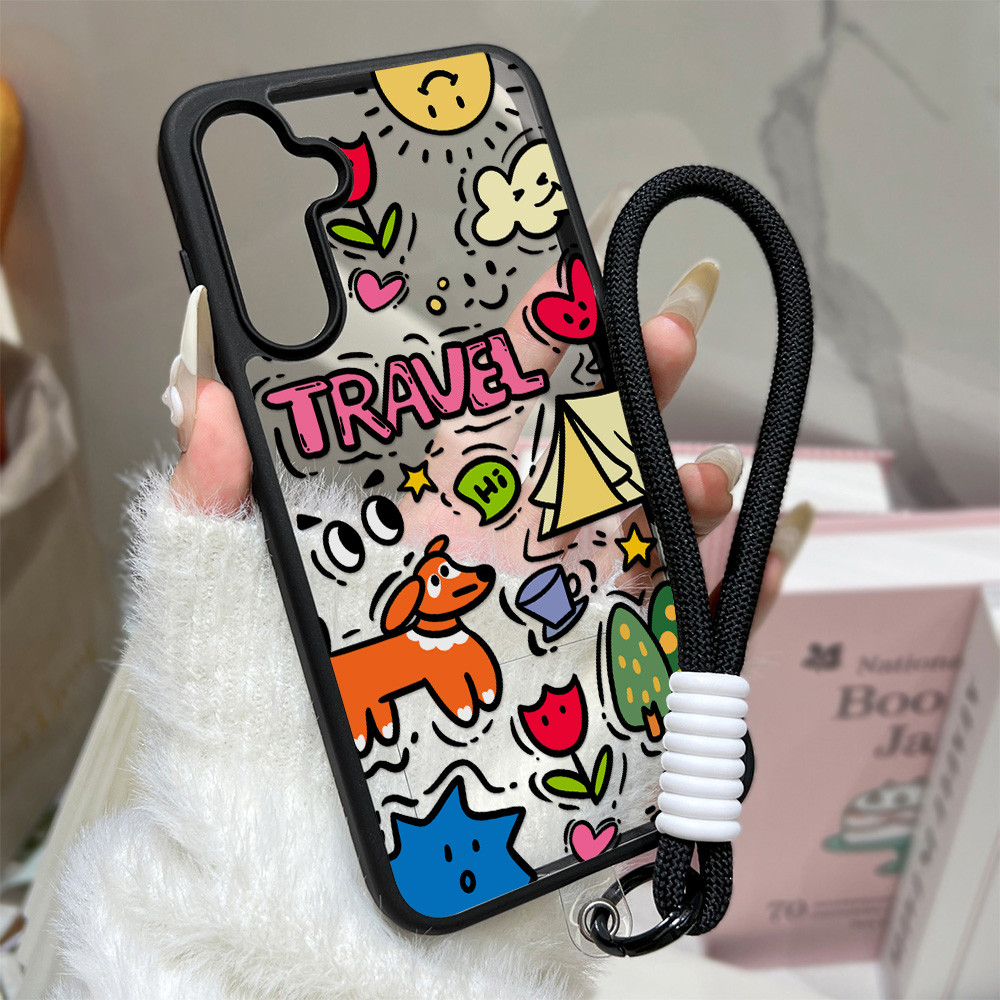 เคสโทรศัพท์ For Samsung A56 A55 S24 S25 Ultra Case Samsung A17 A07 S23 A36 A06 A16 A05S A54 A35 A15 S26 Ultra อะคริลิก