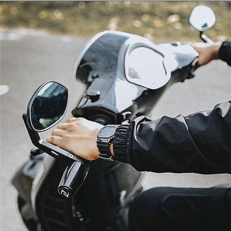 กระจกมองหลังและปลอกคันเร่งแต่ง สำหรับ Vespa GTS300, Sprint150