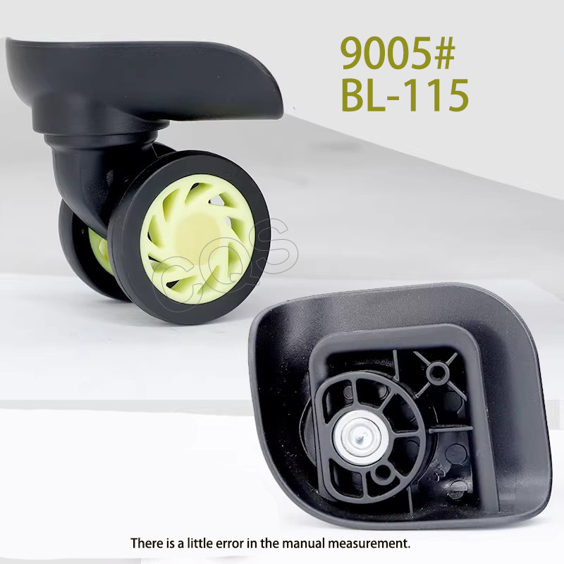 2PCS BL-115 ล้อกระเป๋าเดินทางเปลี่ยน 9000 Universal ล้อสําหรับกระเป๋าเดินทางรถเข็นล้ออุปกรณ์เสริมซ่อ