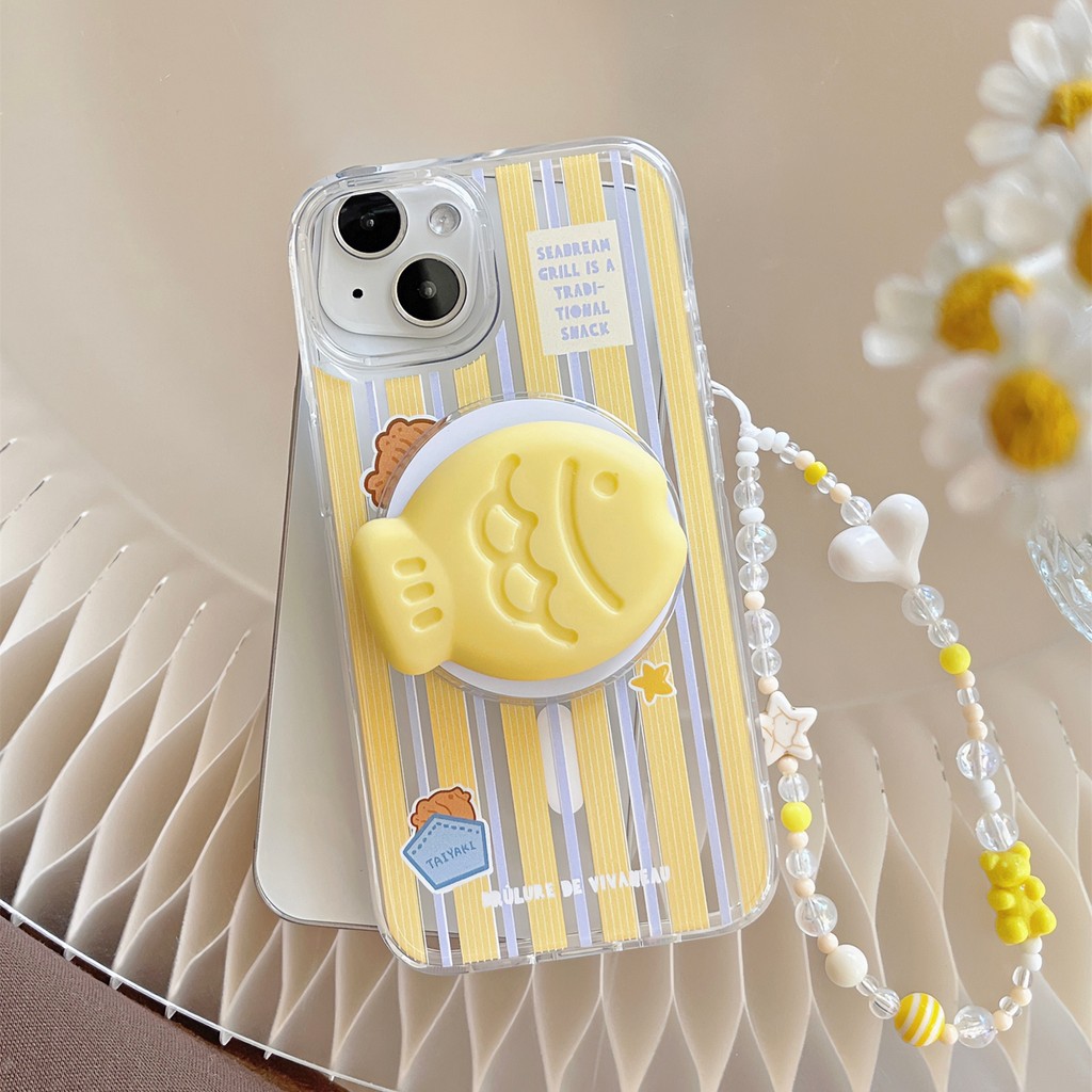 เคส redmi a2 redmi a3 เคส Taiyaki Magnetic Bracket Case เหมาะสําหรับ Xiaomi 12TPRO International Ver