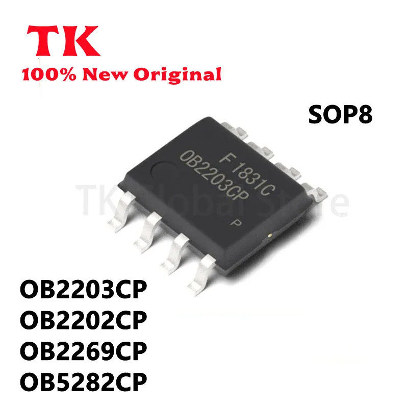 5PCS OB2202CP OB2203CP OB2268CP OB2269CP OB5282CP SOP8 LCD power การจัดการชิป ic