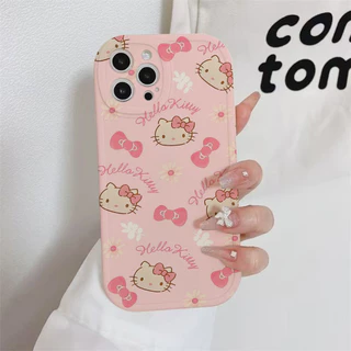 เคสไอโฟน 11 12 13 14 15 16 17 Pro Max IPX 14 15 16 Plus Xr Xs Max 7 8 6s Plus Bishōjo hlkkister Cat เคสโทรศัพท์แบบนุ่ม