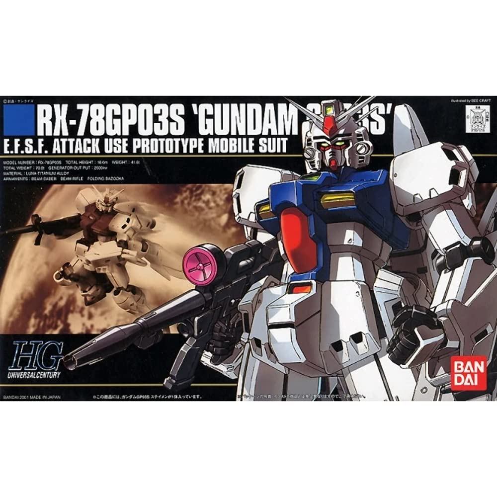 HGUC 1/144 RX-78GP03S Gundam GP03S Stamen (Mobile Suit Gundam 0083: Stardust Memory)japan popular
