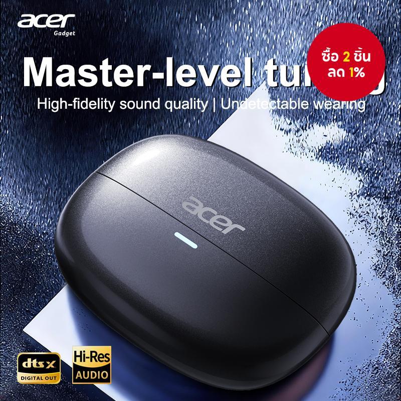 Acer OHR629 ชุดหูฟังไร้สายแบบหนีบหูออกแบบเปิดหูฟังคุณภาพเสียงไฮไฟบลูทูธสวมใส่สบายกีฬาวิ่งหูฟังโน๊ตบุ