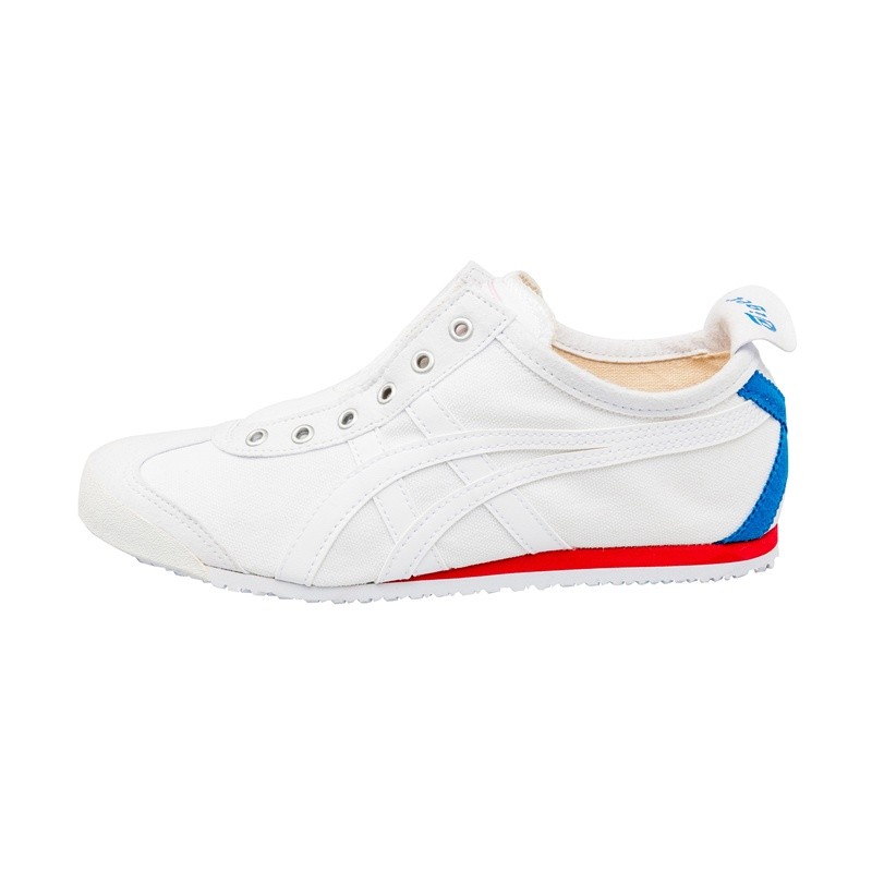 Onitsuka Slip-On Casual Sports Shoes for Both Men and Women - Model D3K0N-100 Mexico 66