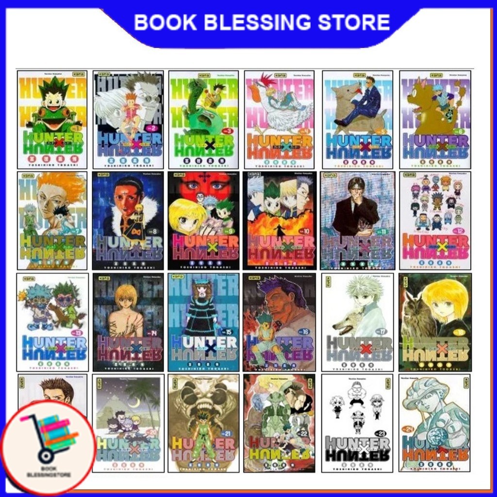 Hunter X Hunter, 38 Book series by Yoshihiro Togashi (ภาษาอังกฤษ) - Book Blessing Store