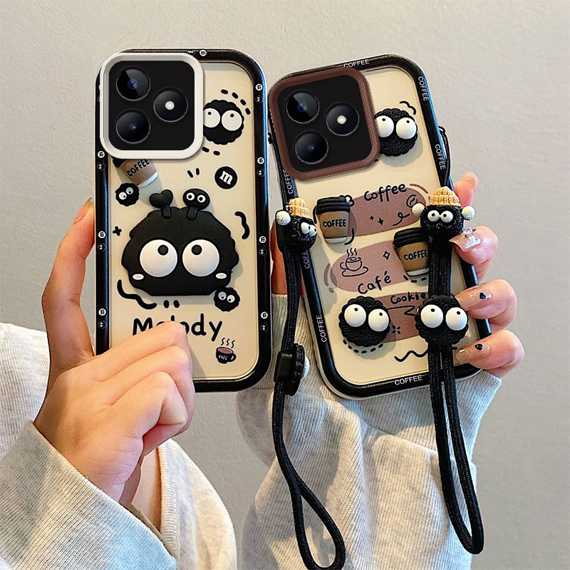 ฟิล์ม oppo a3x เคสออปโป้a3x ตลก Briquettes เหมาะสําหรับ OPPOA3i เคสโทรศัพท์การ์ตูนตลก opop a3x ญี่ปุ