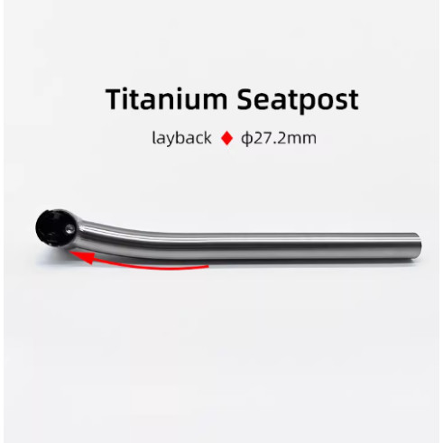 หลักอาน Titan Layback ด้านหลังเอียง 27.2, 31.6mm