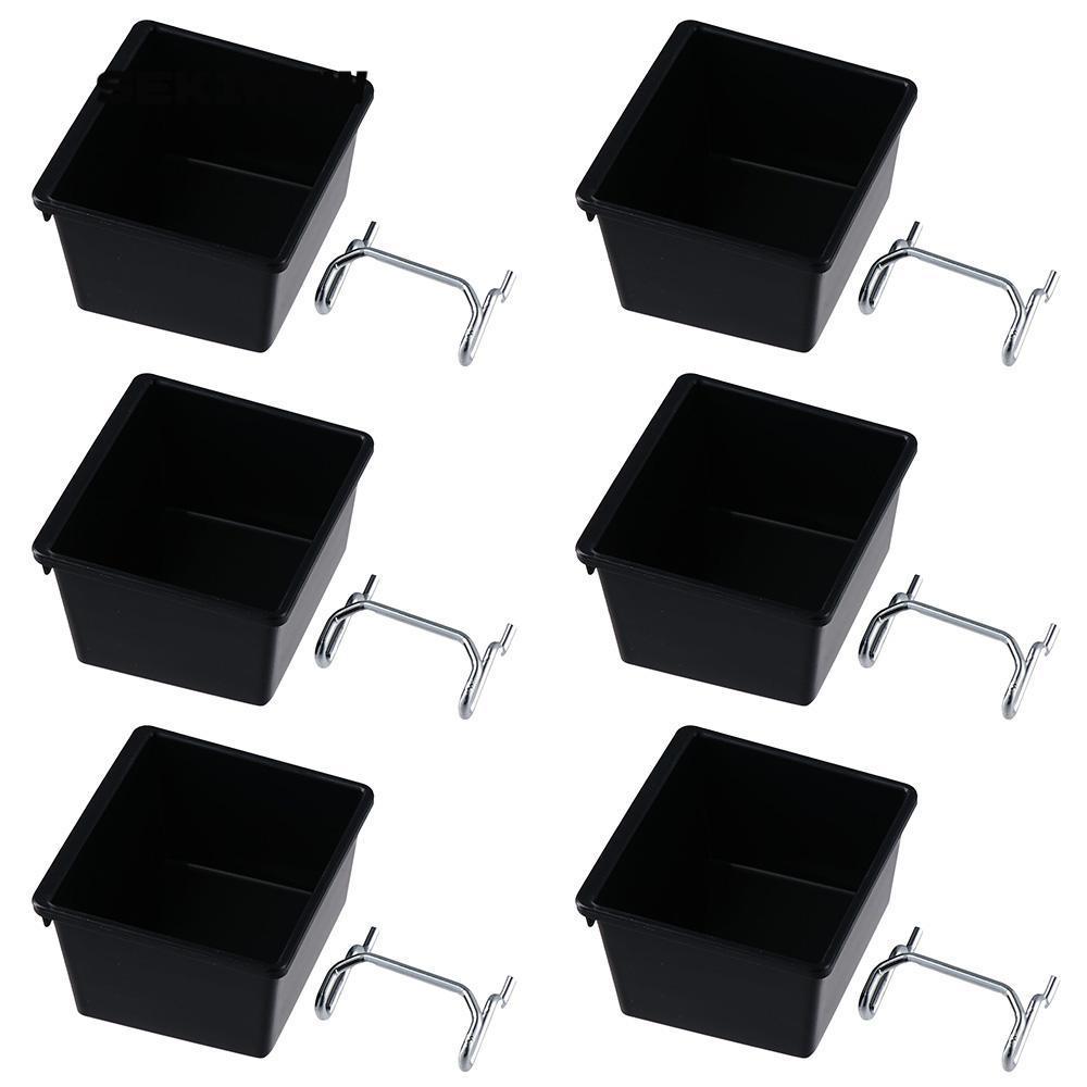 SEKINEW ตะขอ Pegboard, ถัง Pegboard PP, อุปกรณ์จัดระเบียบ