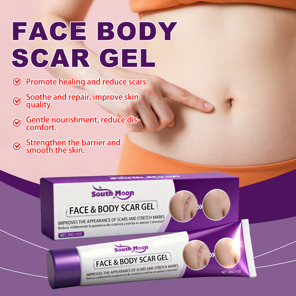 SOUTH MOON Body Softening Moisturizing Gel Gentle Care Body Skin Moisturizing Massage Care Cream WJG