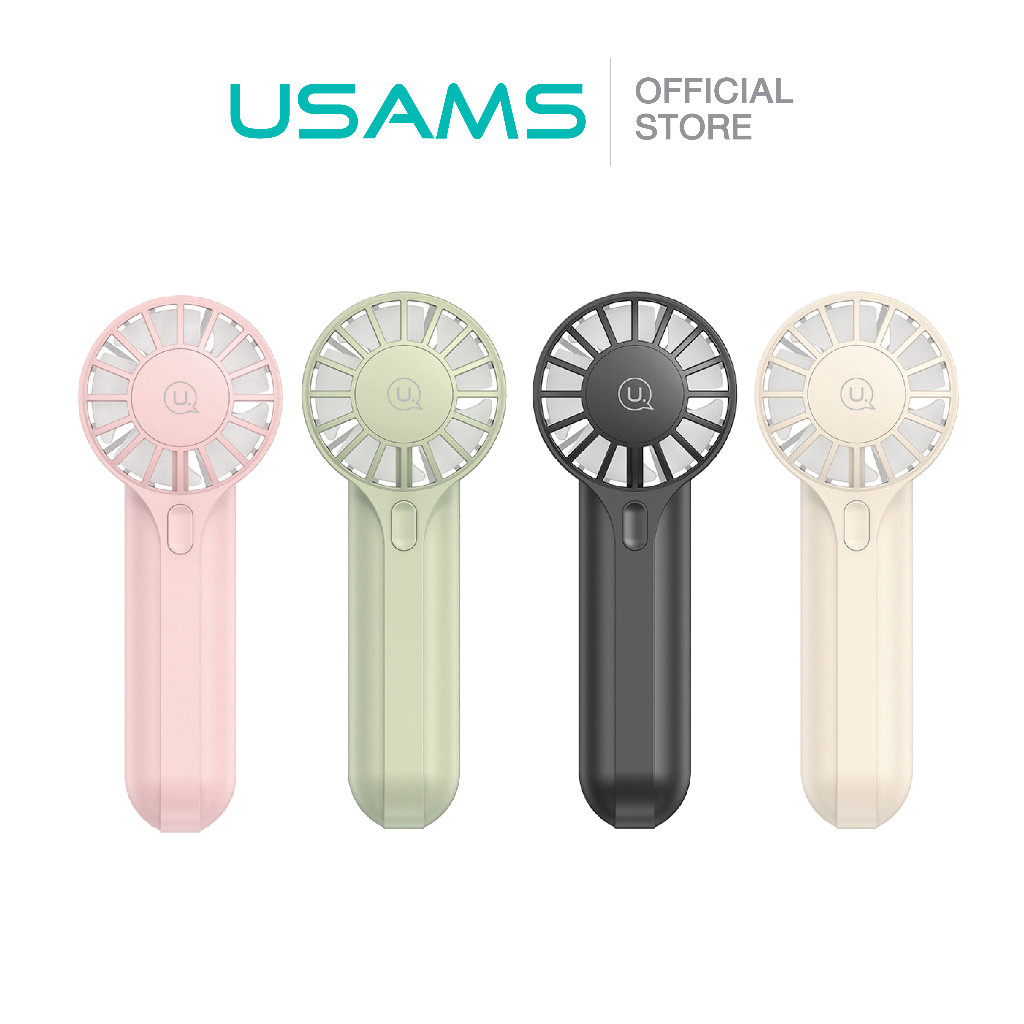USAMS ZB288 พัดลมมือถือ พกพา High-speed Handheld Mini Fan 1200mAh