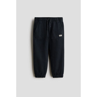 H&M(เอชแอนด์เอ็ม) กางเกงจ็อกเกอร์ผ้าคอตตอนทวิล Boys Cotton t…