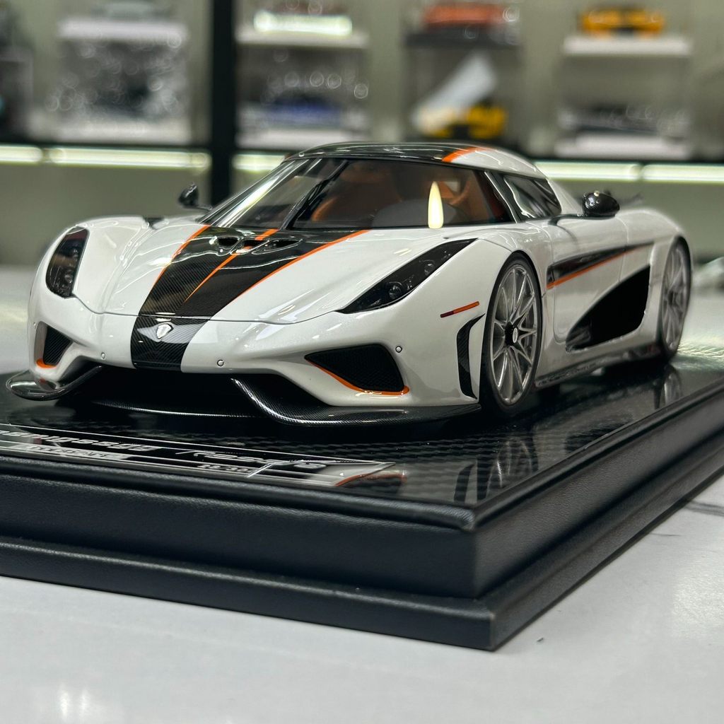 [สต๊อกพร้อม] Frontiart FA 1: 18 Koenigsegg Regera Resin Model Brand New Ready Stock-SF จัดส่งฟรี