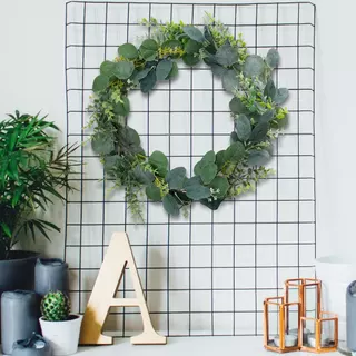 ดอกไม้เทียม + ใบไม้ตกแต่ง (ยูคาลิปตัส) สำหรับตกแต่งบ้าน/แจกัน DIY