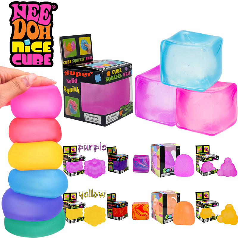 Schylling Needoh Nice Cube ของเล่นสุดความฝัน dropsolid squish