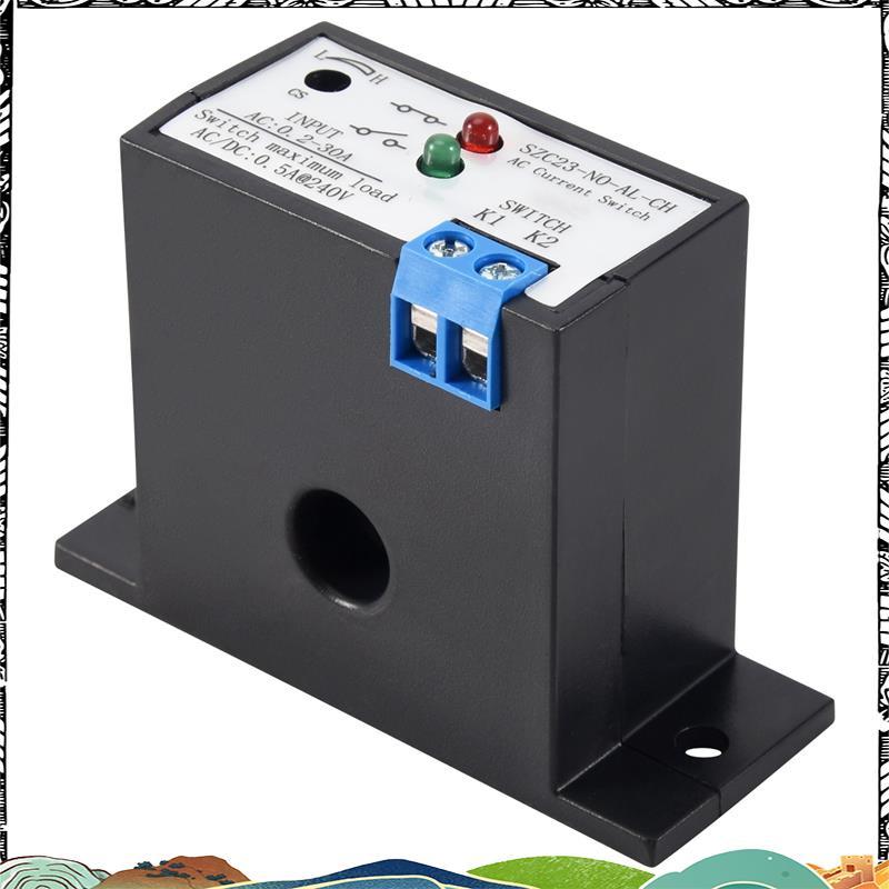 สวิตช์เหนี่ยวนํากระแสมากSZC23-NO-AL-CH สวิตช์ตรวจจับกระแสไฟเปิดปกติสําหรับการตรวจสอบแยกกระแส AC การป