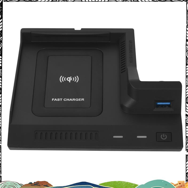 Super 15W Wireless Charger เครื่องชาร์จโทรศัพท์สําหรับ W205 C43 C63 GLC 43 GLC X253 C Class GLC