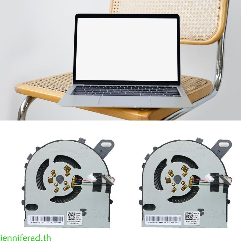 Jenniferad พัดลม CPU ใหม่สําหรับ Dell Inspiron 7560 V5468 V5568 P61F พัดลมระบายความร้อน CPU CN-0W0J8