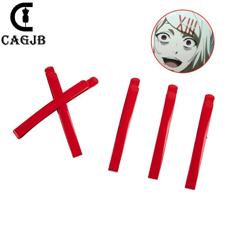 [CAGJB] 5 ชิ้น/ล็อต Tokyo Ghoul Suzuya Kagerou โครงการ Tateyama Ayano Hairpin คอสเพลย์ Props UOM