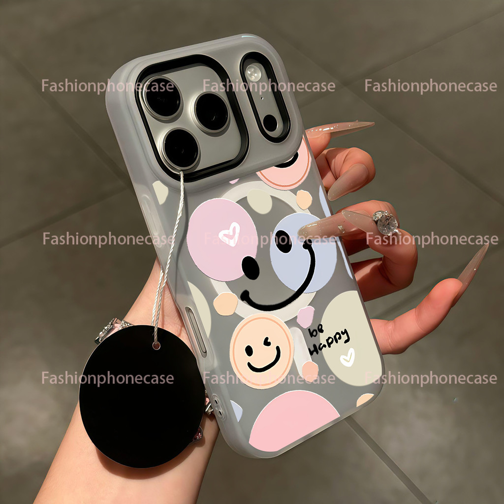 เคสซิลิโคนนุ่ม iPhone สัมผัสนุ่มนวล มีแม่เหล็ก สีโทนสดใส เข้ากับ iPhone 11 ถึง 17 ทุกรุ่น XPGDCXK002