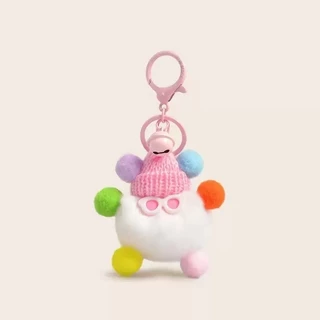 ของเล่นแขวนกระเป๋าหมีพูห์ ขนนุ่มพิเศษ ใช้ตกแต่งกุญแจรถได้