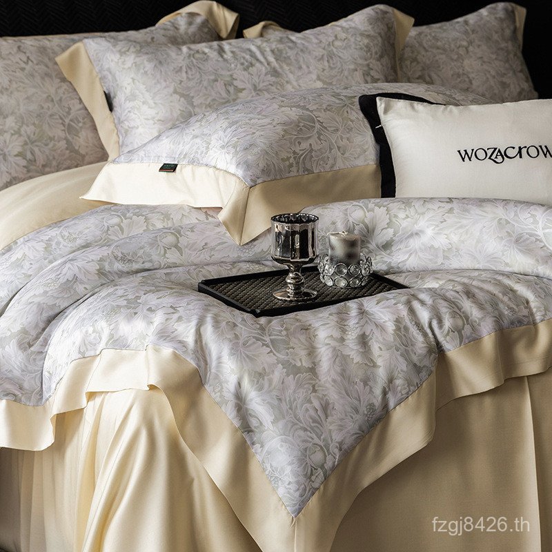 ปลอกผ้านวม ของขวัญ Stuffy Nude Sleeping Feeling อําลากับ Silky Jade Silky Cool ฤดูร้อนแนวตั้งชุดสี่ช