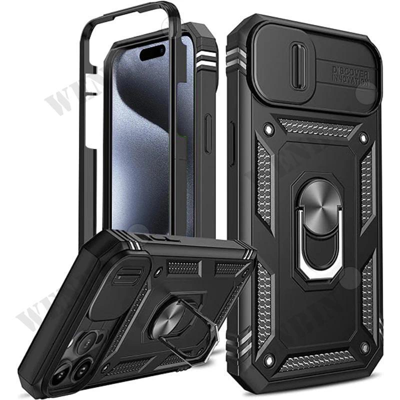 รุ่นใหม่มีสไตล์ เหมาะสําหรับ iPhone 17 16 16e 15 14 13 12 11 Pro Max Plus เคสโทรศัพท์สําหรับงานหนักก