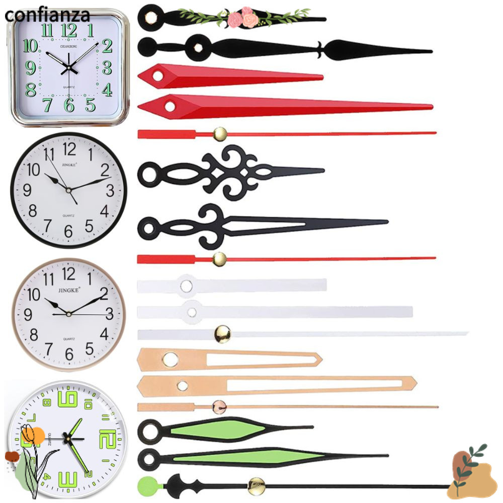 CONFIANZA 6/10/14 ชุดเข็มนาฬิกา หลากหลายขนาด สีสันสวยงาม ใช้งานง่าย