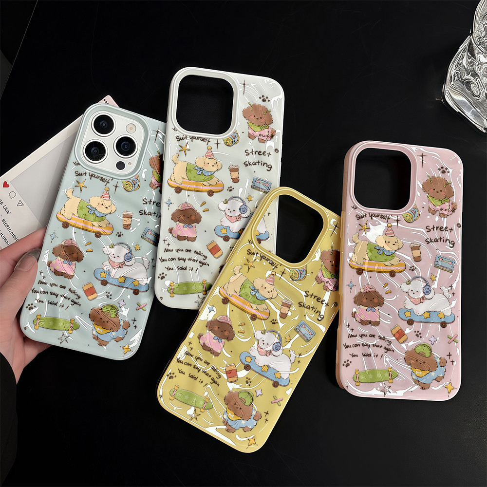 ✨จัดส่งฟรีในพื้นที่✨Happy Animals Meteoriteเคสโทรศัพท์สำหรับiPhone 16 15 14 13 12 11 6 7 8 Plus Pro Promax